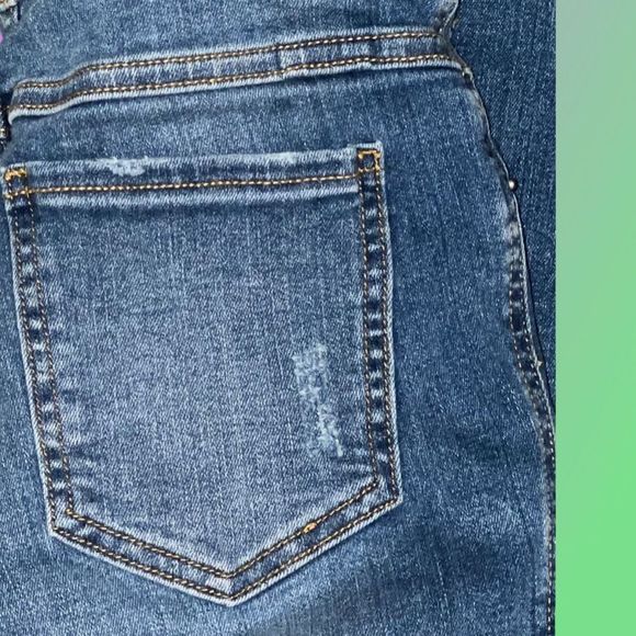 Spanx Skinny Fit High Rise Denim Jeans Size XS 24x27 - Picture 5 of 6